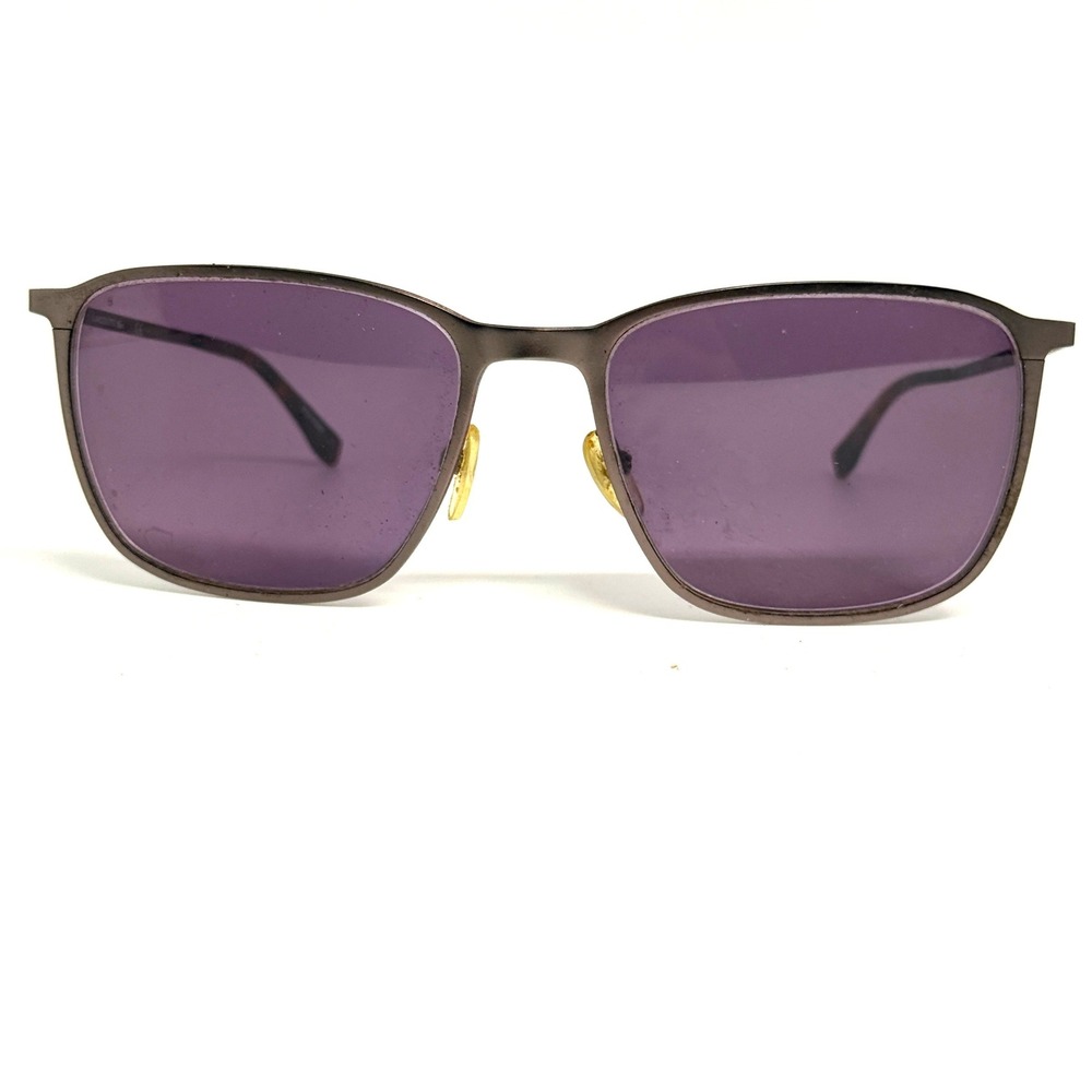 Lacoste L178S 033 Sunglasses Gunmetal Purple Lens Tortoise 57-18-140 Mens Womens